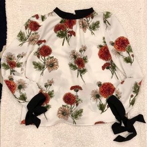 Zara Floral Blouse